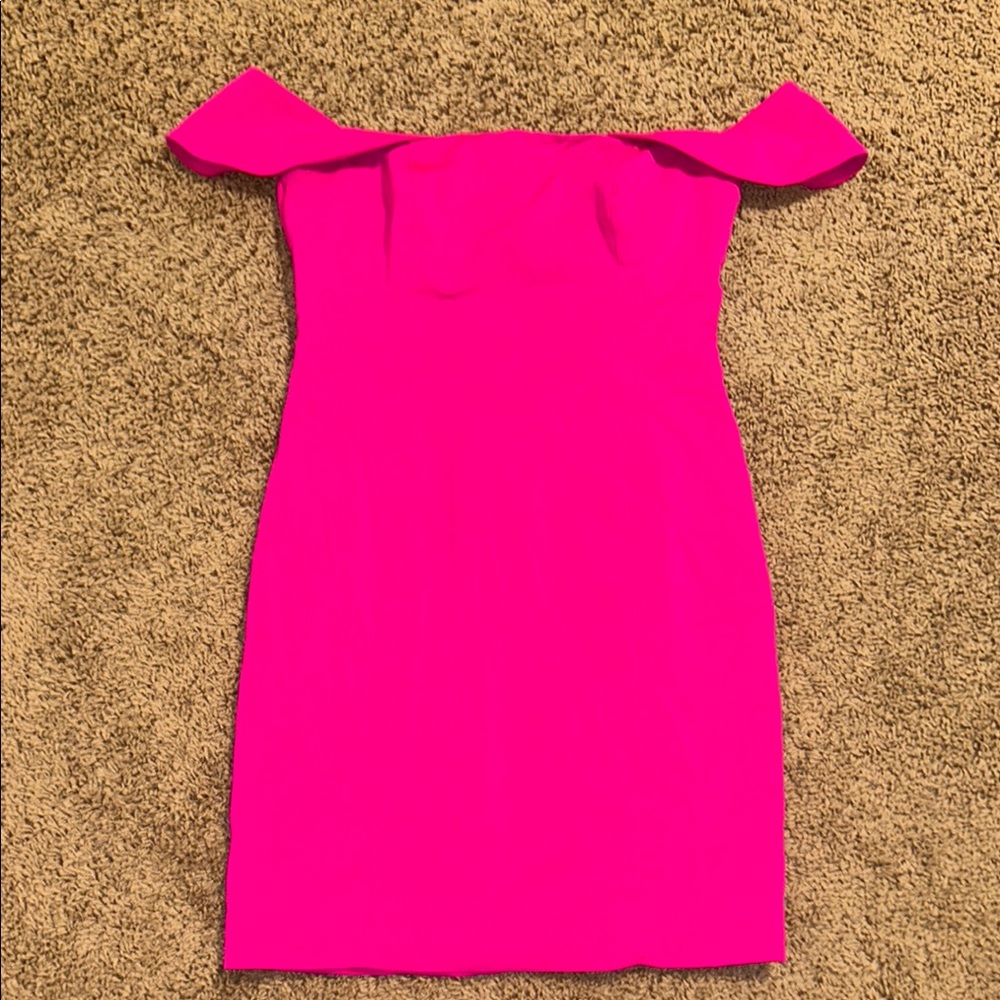 Pink cocktail dress